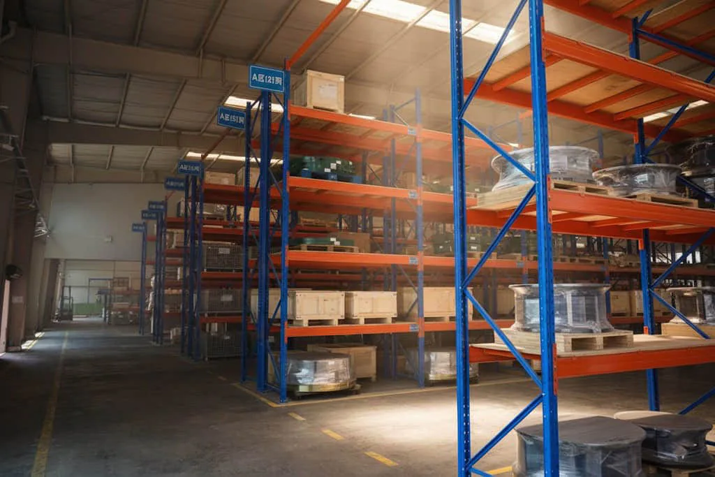 Extensive inventory of Tycosen crusher wear parts ready for fast global shipping
